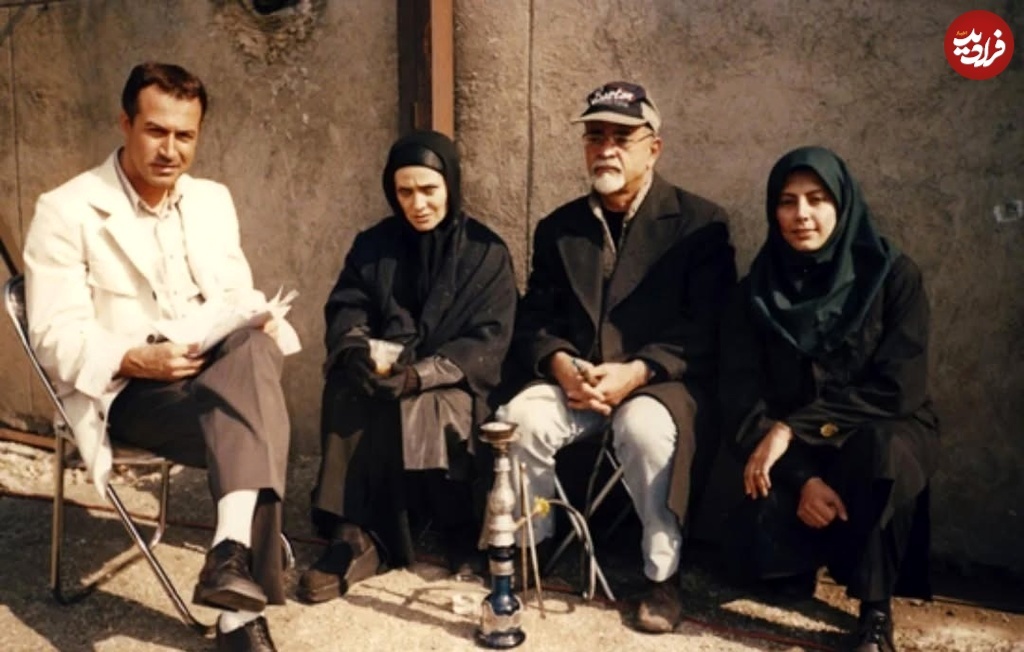 (تصویر) سال ۸۱؛ «رویا نونهالی، مهدی فخیم‌زاده و لادن طباطبایی» در پشت صحنه سریال خواب و بیدار