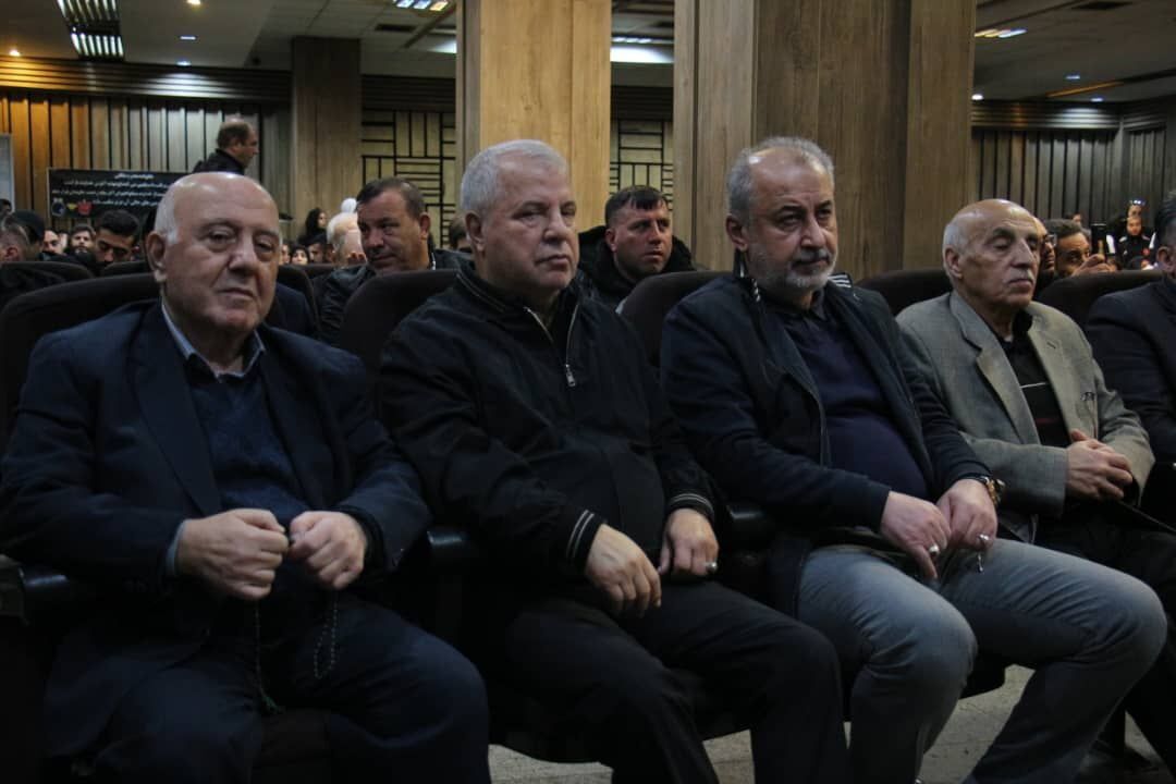 (عکس) پیشکسوتان پرسپولیس در مراسم ختم بانوی هوادار