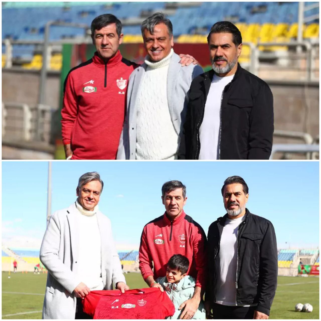 (عکس) مالدینی در تمرین امروز پرسپولیس!