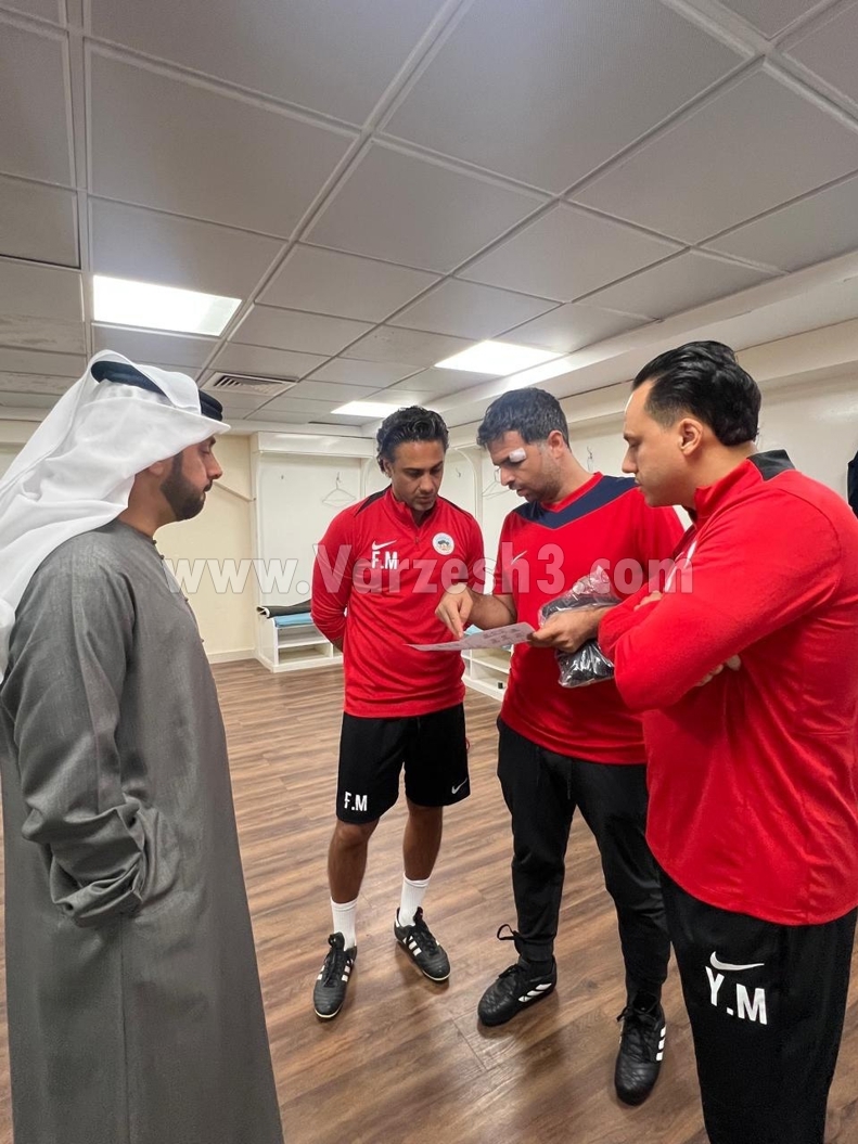 (عکس) اولین تصویر از حضور فرهاد مجیدی در البطائح امارات