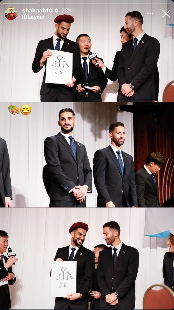 (عکس) شهاب زاهدی، نقاش ۵ ساله از ایران!