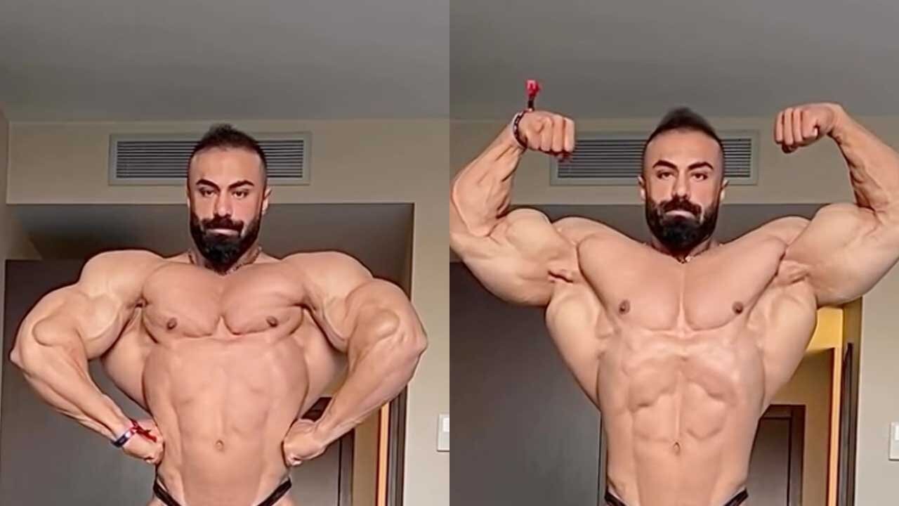 تصاویر؛ فیگورهای جدید رقیب هادی چوپان قبل از مسترالمپیا ۲۰۲۵