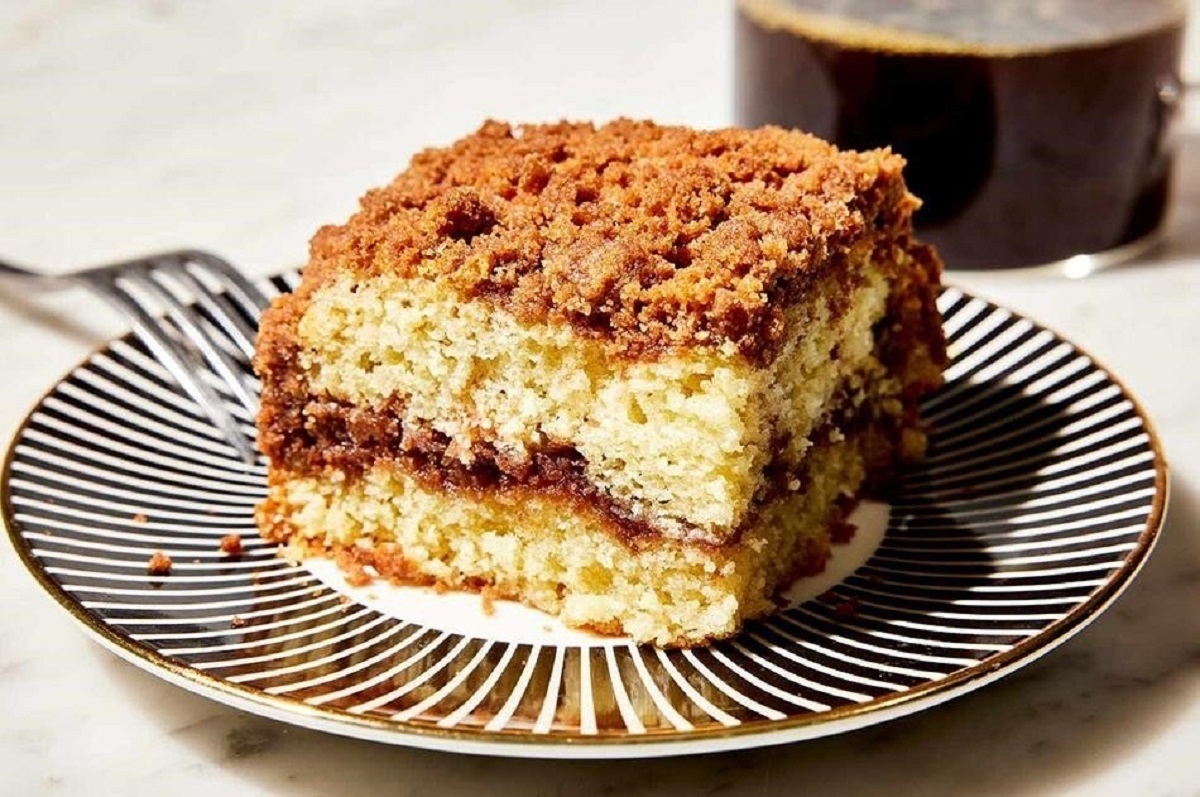 طرز تهیه کیک قهوه و فندق 