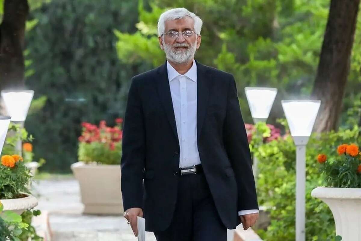 تصویری که سعید جلیلی از پزشکیان منتشر کرد  